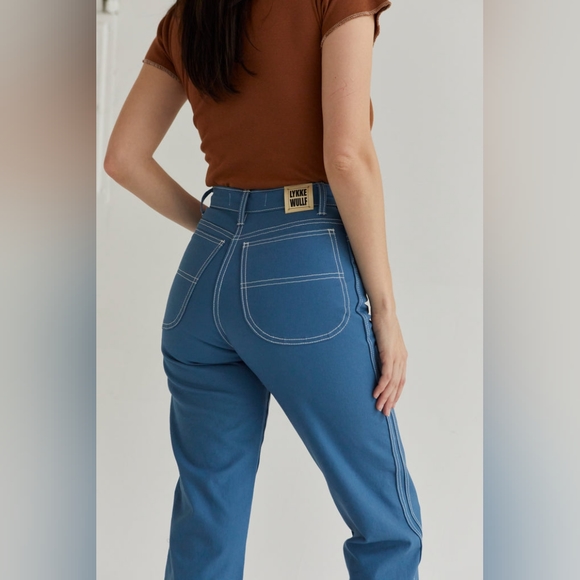 Lykke Wullf (Jem) workwear jean - french blue - Picture 3 of 8